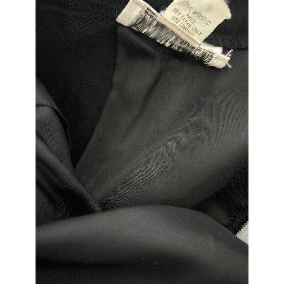 VTG CHRISTIAN DIOR Black Jacket Wool Sculptural Blazer Suit pencil Skirt Sz 8 S - Picture 12 of 12